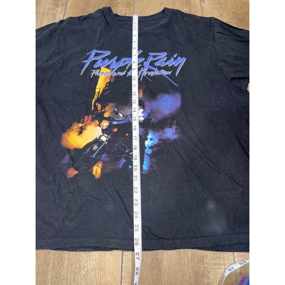 Prince‎ Purple Rain and the Revolution Graphic T-Shirt Size 2XL Black - Picture 5 of 6